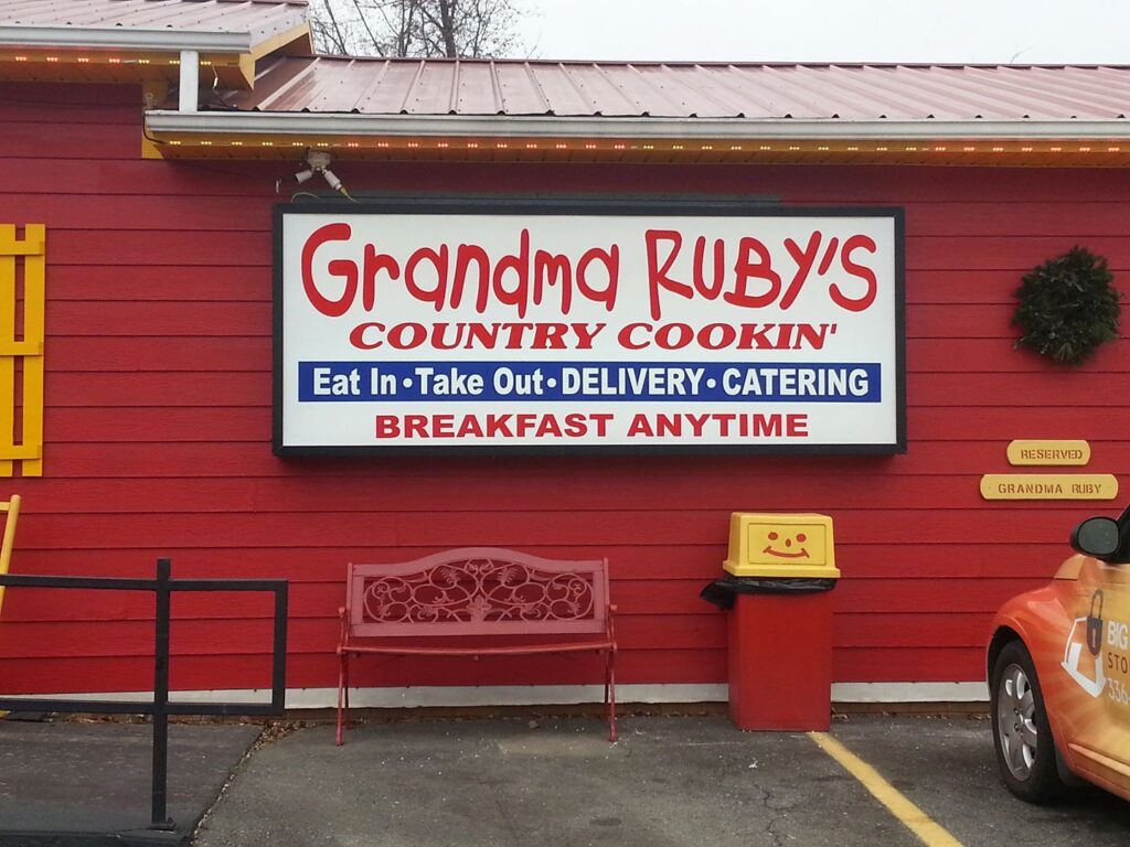 Grandma Ruby's Country Cookin' 1